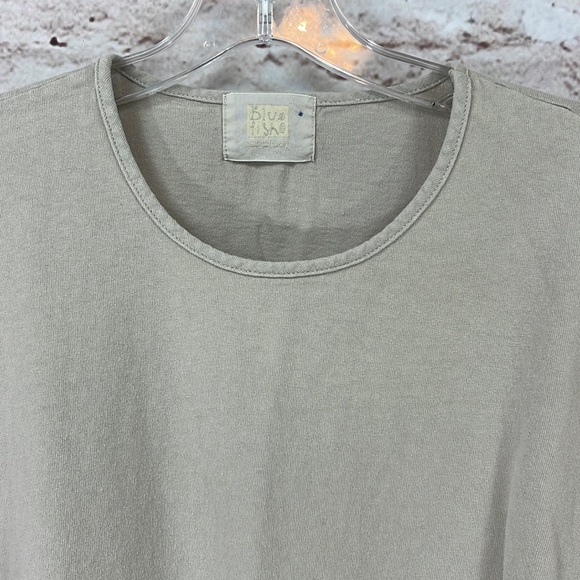 Vintage Blue Fish Cropped T Shirt - Picture 2 of 9